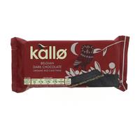 Kallo Belgian Dark Chocolate Organic Rice Cake Thins - 75g