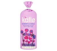 Kallo Blueberry And Vanilla Rice And Corn Cakes 131g