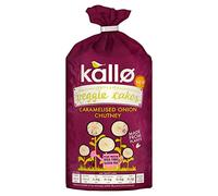 Kallo Foods Caramelised Onion Veggie Cakes 122g (Pack of 6)