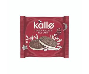 Kallo Dark Choc Rice Cake 33G PK30