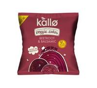Kallo Kallo Beetroot & Balsamic Veggie Cakes Snack Packs 22g