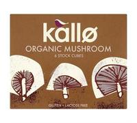 Kallo Mushroom Stock Cubes Organic, 66 g