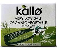 Kallo Low Salt Vegetable Stock Cubes 66G