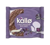 Kallo Milk Chocolate Topped Rice Cakes Portion Pack (Pack 30)