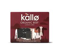 Kallo Org Beef Stock Cubes Low Salt 51g
