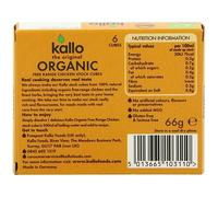 Kallo Org Chicken Stock Cubes 66g X 7 (Pack of 7)