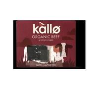 Kallo Organic Beef Stock Cubes 66g (Pack of 4)