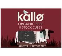 Kallo Organic Beef Stock Cubes 8 pack 88g