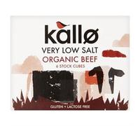 Kallo Organic Low Salt Beef Stock Cube 51g (PACK OF 3)