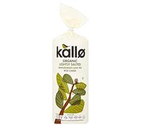 Kallo Organic Lightly Salted Rice Cakes, Wholegrain Slices, Low Fat Healthy Snacks, Vegan Friendly, Gluten Free & Sugar Free with No Artificial Colours or Flavours, Multi Pack - 12 x 130g