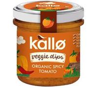 Kallo Organic Spicy Tomato Dip 135g