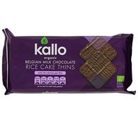 Kallo Organic Thin Milk Chocolate Rice Cakes 90g (Case of 16)