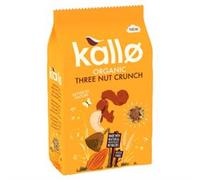 Kallo Organic Three Nut Crunch Granola 360g