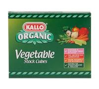 Kallo Organic Vegetable Stock Cubes 66g X 7 (Pack of 7)