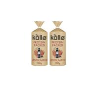 Kallo Protein Lentil Cakes, 100g (2 Pack)