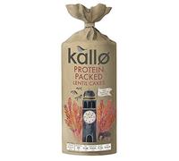 Kallo Protein Packed Lentil Cakes - 100g x 6 (4 Pack Bundle)