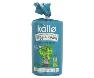 Kallo Spinach & Pesto Veggie Cakes - 122g