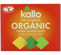 Kallo Tomato & Herb Stock Cubes 66g x 3 (Pack of 3)