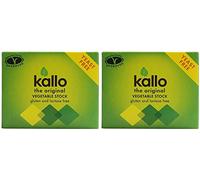 Kallo | Vegetable Stock Cubes | 2 x 66g