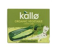 Kallo | Vegetable Stock Cubes | 2 x 66g