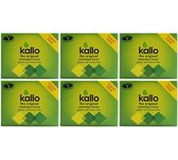 Kallo | Vegetable Stock Cubes | 6 x 66g