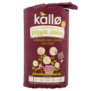 Kallo Veggie Cakes Caramelised Onion Chutney 122g