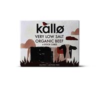 Kallo Organic Low Salt Beef Stock Cube 51g (PACK OF 3)
