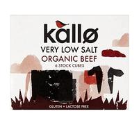 Kallo Very Low Salt Organic Beef 6 Stock Cubes, 48g