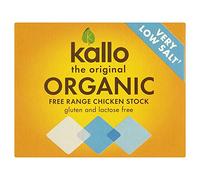 Kallo - Very Low Salt Organic Chicken Stock Cubes - 48g (Case of 15)