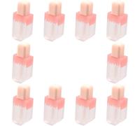 KALLORY 10pcs Lipstick Tube Empty Lip Gloss Tube, Abs Refillable 5ml Portable Cosmetic Container for Lipstick and Lip Balm, Travel