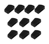 KALLORY 10pcs Replacement Hammer Cap for Digital Piano Rubber Hammer Cap Hats B Key Black 0.51x0.31x0.20in Students