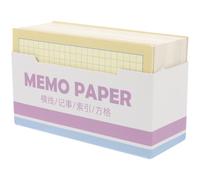 KALLORY 180pcs Index Cards Paper Memory Aid for Studying and Home Use, Blank Note Cards for Office and School