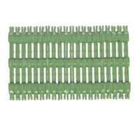 KALLORY 20 Pairs Pin for Boutonniere Corsage Floral Brooches Magnetic Plastic Pins Practical and Sturdy Green DIY Holder for Prom