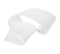 KALLORY 200pcs/roll White Ornament Adhesive Tags for Necklaces and Rings, Coated Adhesive Sticker Writable Price, Name or Producer, Practical Simple Design Jewelry Price Tags for Display