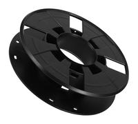 KALLORY 25kg Black Hollow 3D Printer Filament Spool Cable Reel - Electrical Cord Organizer for Extension Cord Storage and Wire Management in Home and Workshop