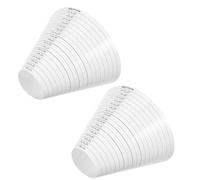 KALLORY 2pcs Bracelet Mandrel and Bracelet Sizer Measuring Tool, Plastic Sizer Measuring Portable Size Gauge for Jewelry Making, Travel Friendly Making Tools