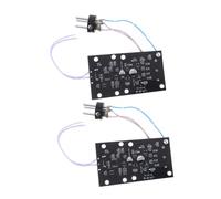 KALLORY 2pcs Multipurpose Dynamic Microphone Circuit Board Replacement with Classic Sound Restoration and Low Noise Circuit Design, Sturdy Plastic and Metal Material for Studios and Live