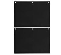 KALLORY 2pcs Projector Tripod Trays with 1/4 Thread Mount, Plastic Laptop Holder Pallet Compatible with Video Devices and Tablets, Multifunctional Projector Stand Tray for Office