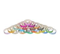 KALLORY 30 Rolls Glitter Washi Tape for Scrapbooking and Art DIY Craft Projects, Vintage Textures, Paper and Adhesive Glue, No Odour, Can Be Written Pen or Marker, for Random Color