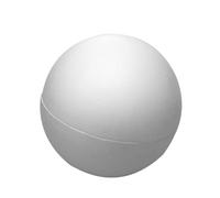 KALLORY 30cm Large Foam Balls White Smooth Hollow Half Ball Polystyrene Spheres for Wedding Holiday Christmas Party DIY Crafts Making School Projects
