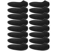 KALLORY 30pcs Black Plastic Cutter Tip Protective Covers Easy to Use Tool Tip Sleeves for Tool Storage and Protection of The