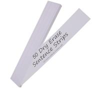 KALLORY 30pcs Letter Sentence Strips for Learning with Ruled Paper Material, for Writing Basic Skills and Sentences in Classrooms or At-home Learning Environments