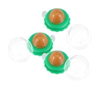 KALLORY 3pcs Catnip Lollipop Treats for Cats and Kittens Herbal Cat Joy Catnip Material and Increase Appetite Interactive and Healthy Snack