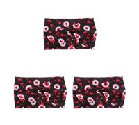KALLORY 3pcs Halloween Headbands for Women Scary Bloody Eyeball Printed Hairbands Stretchy Elastic Hairbands Halloween Costume Party Hair Accessories Festive Cosplay Headbands
