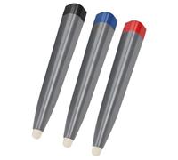 KALLORY 3pcs Whiteboard Stylus Pens Set for Electronic Screens, Capacitive Touch Screen Writing Pens in Black Red Blue, High Sensitivity Portable Stylus for Interactive Tablets and Smart