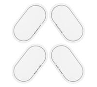 KALLORY 4pcs Drumhead Impact Patch for Kick Drum and Drumhead Protection with Easy Install during Rehearsal and Live Performance