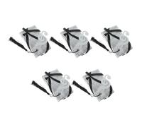 KALLORY 5 Sets Music Note Bookmark Decorative Metal Reading Page Marker Aluminum Alloy, Cotton Thread and Paper, for Students, Offices and Homes