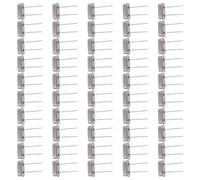 KALLORY 50 Pcs Passive Quartz Crystal Oscillators Hc-49s 16mhz 2-pin Replacement Parts for Automotive Electronic Devices and Tv Timing Circuitry with High Stability Quartz Material