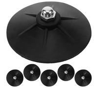 KALLORY 6pcs Boxing Bag Suction Cups Accessories with Sturdy Rubber Base, Sturdy and Resistant to Wear for Stable Training Sessions and Household Use