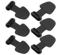 KALLORY 6pcs Silicone USB C Port Dust Covers for Smartphones Lightweight and Easy to Remove Phone Port Plugs from Dust and Debris